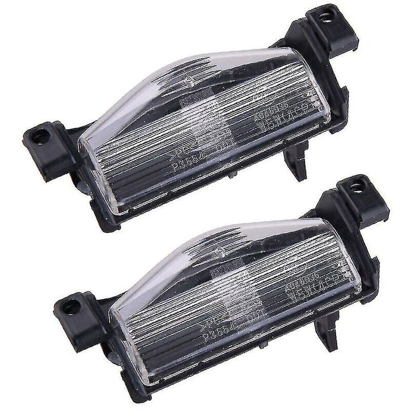 Image of 2 stücke Auto Kennzeichen Licht Lampe Abdeckung Für Mazda 2 3 M2 M3 2011-2013
