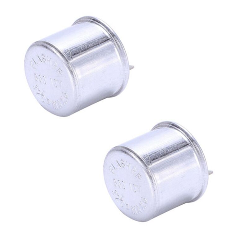 Image of Tlily - 2 stücke Klassische Auto Blinkrelais Blinker 12 v Licht Blinker 2 Pin