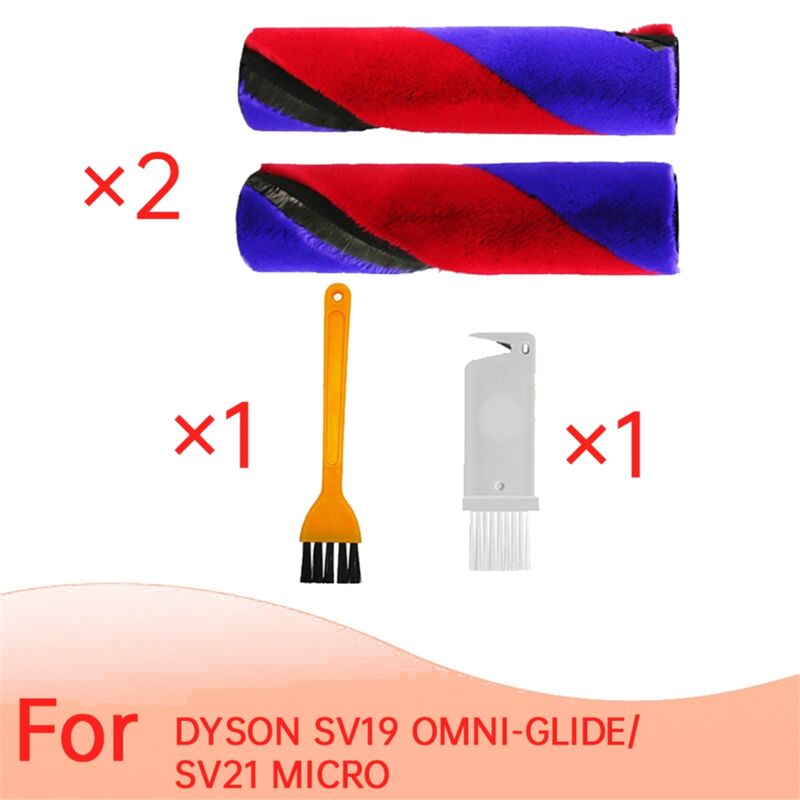 Image of 2 stücke Wichtigsten Pinsel Ersetzen für SV19 OMNI-GLIDE/SV21 micro Staubsauger