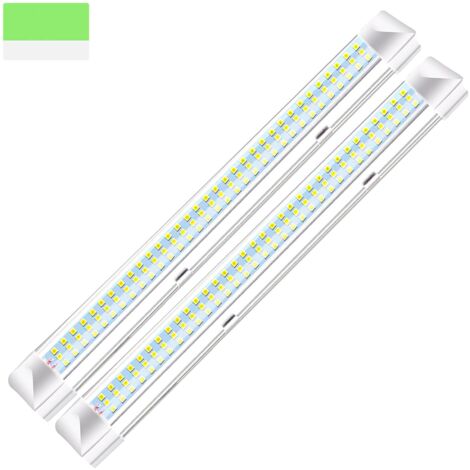 2 Stück 108 Lichtleiste – LED-Auto-Innenbeleuchtung – 9 W LED-Leiste mit Schalter für Wohnmobil/Schrank/Auto/LKW/Deckenleuchte NPTERBL