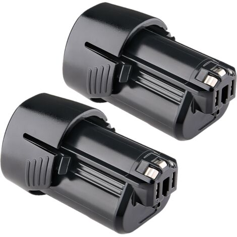 2 Stück 10,8V-12V 4800mAh Lithium-Ionen-Batterie kompatibel mit Bosch BAT411 GBA12V30 BAT412 BAT413 BAT414, Ersatz für Lithium-Batterien