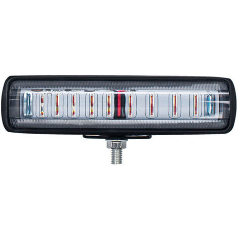 2 Stück 30-W-LED-Sicherheitsleuchten für Gabelstapler, Warnleuchten, DC 12–80 V, Rot