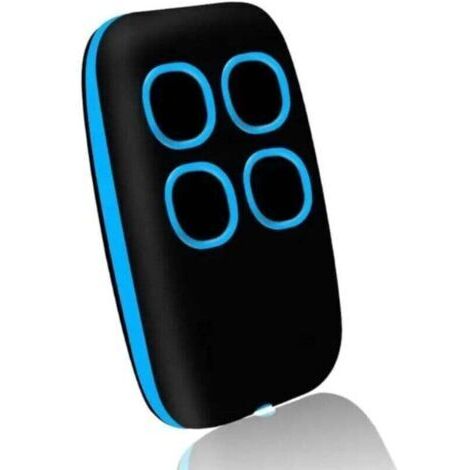 2 Stück 4-in-1 Universal-Torfernbedienung, universelle Multifrequenz-Fernbedienung mit Rolling Code von 280 bis 868 MHz. Programmierbare Torfernbedienung, aktualisierte Version mit Kompatibilitätslist