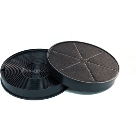 2 Stück Aktivkohlefilter für AEG EFF77 Kohleaktivfilter für Dunstabzugshauben (1 Paar)