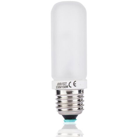 2 Stück E27 150W 3700K Studioblitz-Modellierröhrenlicht 220V-230V