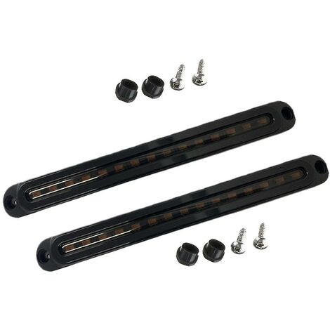 2 Stück E4 30 LED Fließende Anhänger-Lichtleiste, versiegelt, Stop-Turn-Heck-Park-Bremslicht, LKW-Anhänger