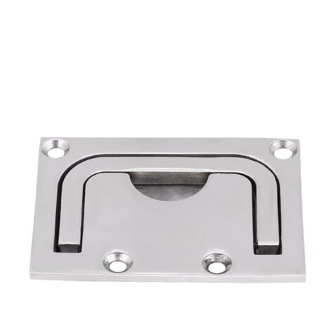 2 stück Edelstahl Boot Flush Hatch Schrank Lift Griff für Marine Yacht