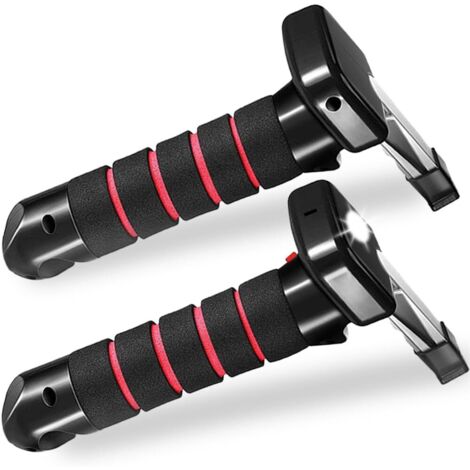 2 Stück Einstiegshilfe Auto Senioren,Stützgriff aus Schmiedestahl mit LED-Taschenlampe,Ausstiegshilfe Auto Griff kompatibel mit Behinderte/Schwangere/Übergewichtige Menschen/oder andere Verwundete