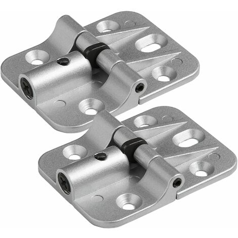 2 Stück Falttürscharnier 60 x 45 mm Öffnungswinkel 180° Klapptürbeschlag Falttürbeschlag Scharnier