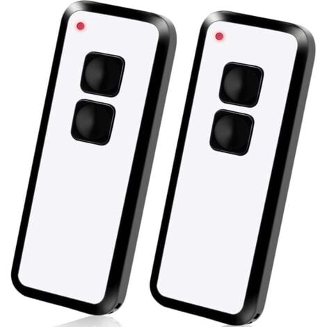 TIGREZY 2 Stück Garagentor-Fernbedienung für Novoferm Novotron 522, 524, 502 MAX43-2, 512 Mix43-2, kompatibel mit Novoferm Novotron 433,92 MHz Tor-Fernbedienung