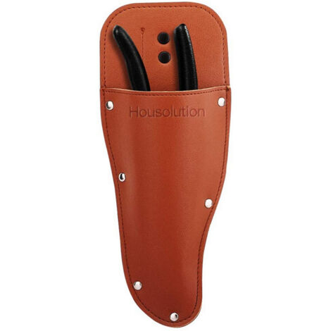 2 Stück Gartenschere,WideSmart Scherholster Gartenschere Schutzhülle PU-Leder Gartenschere Werkzeughalter Multifunktionales Gürtelzubehör NPTERBL