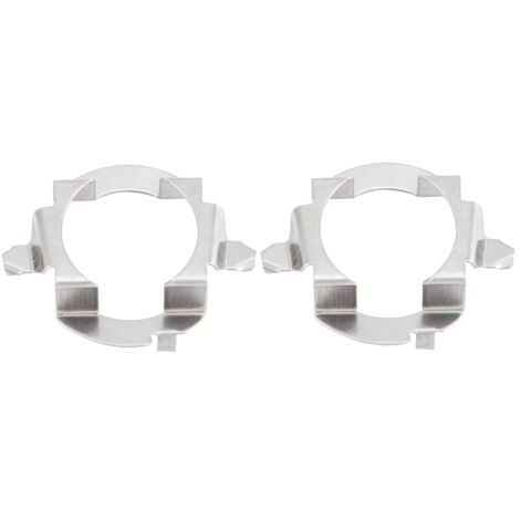 2 Stück H7 LED-Autoscheinwerferlampen-Sockelhalterung, LED-Scheinwerfersockelhalterung für einfache Installation.