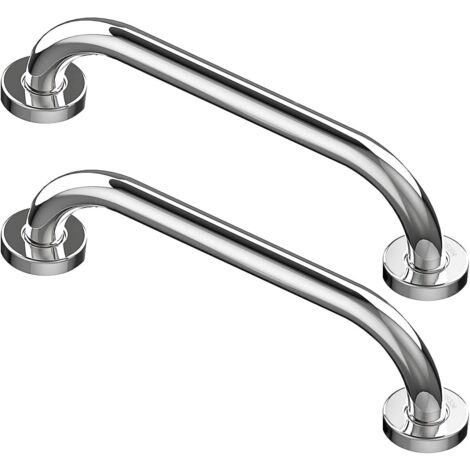 2 Stück Haltegriff für Bad 35cm Edelstahl Badezimmer Haltegriff Sicherheitsgriffe für Badewanne Dusche