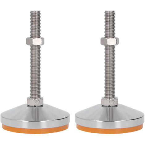 2 Stück hochbelastbare TPU-Carbon-Möbelnivellierfüße M16x120mm