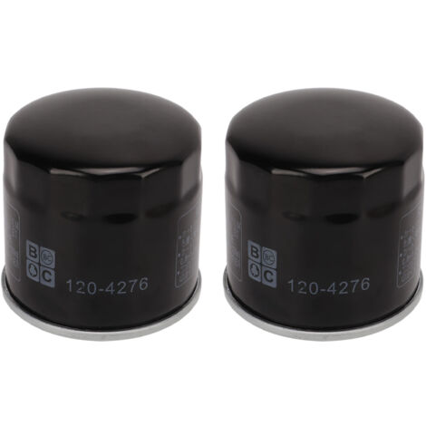 2 Stück Motorlfilter 1367848 Perfekte Abdichtung für Toro Einzylinder-V-Twin-Motoren