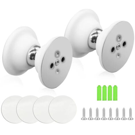 2 Stück RV-Türhalter Magnetischer Türriegel aus Silikon, Campingwagen-Türriegel, magnetischer Türhalter ohne Bohren, Türanschlag für Wohnmobil- und Bootskammern, Campingzubehör