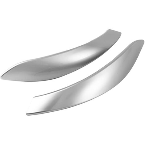 2 Stück silberne Auto-Innentürgriffabdeckung für 3 4 Serie 3 Serie Gt F30 F31 F32 F33 F34 F35 F36 F