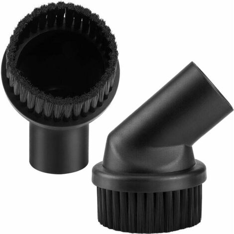 2 Stück Staubbürste - 35mm, Premium Staubsaugerbürste für Staubsauger Möbelstaubsauger Zubehör für Universalstaubsauger Ø 35mm