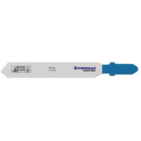 2 Stück  Stichsägeblatt  Gesamtlänge 79 mm Zahnteilung 1,1 mm HM