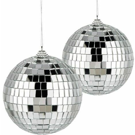 Spiegel Disco Ball Bühne Licht Rotierende Glaskugel Große Party