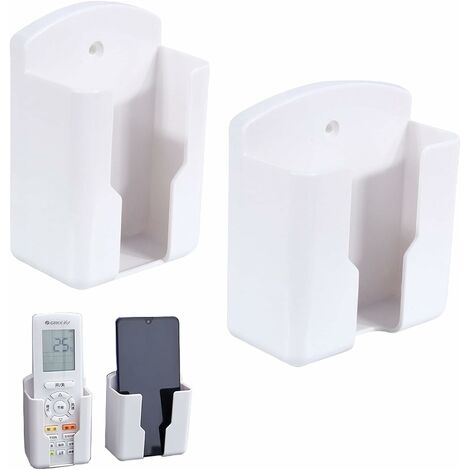 4er-Set Handy-Wandhalterung, 3 m selbstklebende Handy-Ladegerät- Wandhalterung, Fernbedienungs-Aufbewahrungsbox-Halterung für Zuhause und