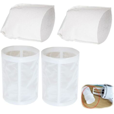 2 Stück Vorfilter + Filter für Makita CL100 / 106 / 180 DCL180 Visierzubehör, Vorfilter-Teilenummer 451208-3, Filter-Teilenummer 443060-3