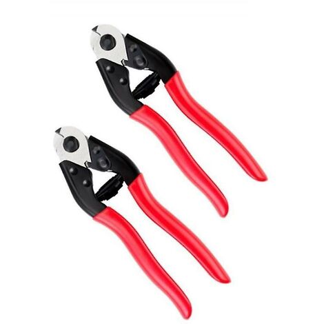 2 stücke Fahrrad Kabel Gehäuse Cutter Zangen Professionelle Draht Nipper Breaker Tool Klemme Fahrrad Kabel Cutter