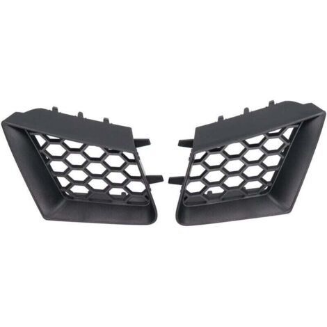 2 stücke Front Stoßstange Oberen Kühlergrill Links Rechts Matt Schwarz Ersatz für Seat Ibiza Cordoba 6L 2002-2009