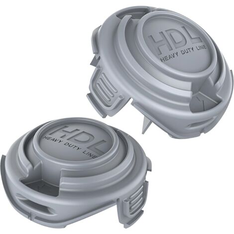 2 tapas de carrete compatibles Black+Decker 90588530 para desbrozadora, tapas de repuesto para Black + Decker STC5433 TIPO 1, desbrozadora tipo 1 STC5433PC (2 tapas)