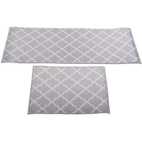 2 Tapis de Cuisine Antidérapants, Protection Sol et Décoration Maison Bureau Hôtel