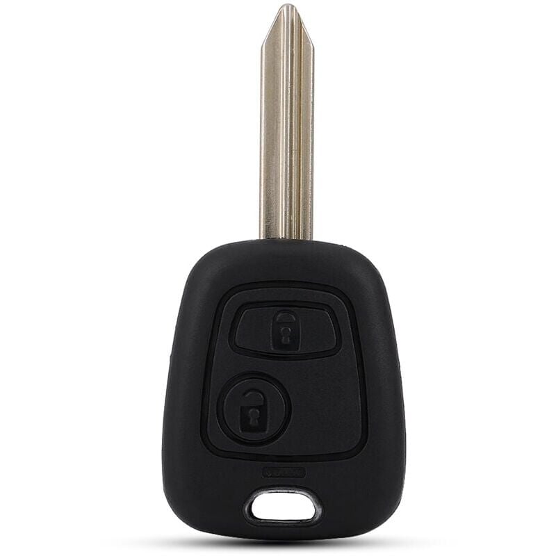Image of SNQ - 2-Tasten-Auto-Fernbedienung 433 MHz ID46 für Citroen Saxo Picasso Xsara Berlingo