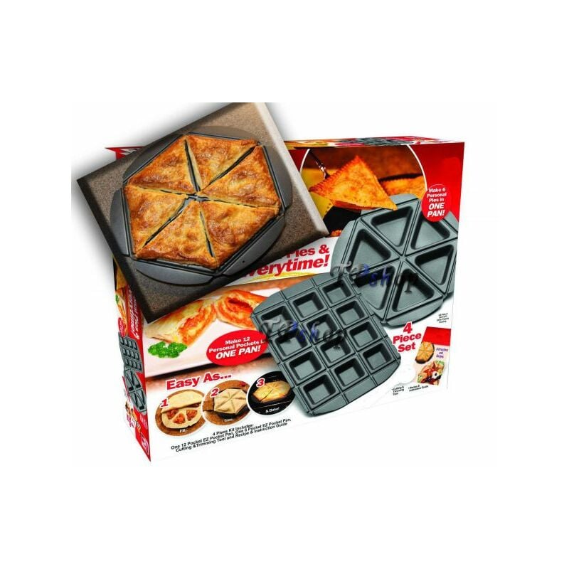 2 Teglie Forma Stampo Antiaderente Impasto Dolci Salato Forno