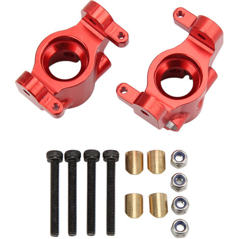 2-teilige CNC-gefräste Aluminium-Lagerblöcke für Axial RBX10 Ryft, Upgrade-Teile für 1/10 RC-Cars