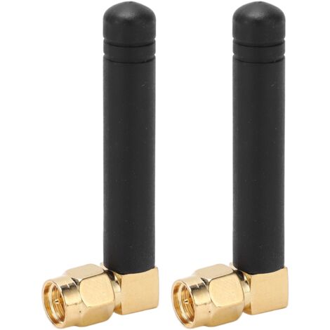 2-teilige SMA-WLAN-Antenne mit internem Nadelkopf, 315 MHz, 3 dBI, wasserdicht, 50 W, 360° drehbar, rechtwinkliger Kopf für Netzwerkanschlüsse