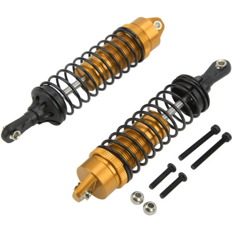 2-teilige Stoßdämpfer für Vorder- und Hinterachse für JLB 1/10 RC-Truck, gelbe Aufhängung, Stoßdämpfer