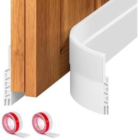 2-teilige Türdichtung, selbstklebende Zugluftstopper für Isolierung.
