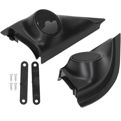 2-teilige Türsäulen-Hochtönerabdeckung, Fahrzeuganpassungs-Ersatz für HR-V Vezel XR-V CR-V 2013-2018, hergestellt aus hochwertigem ABS-Material.