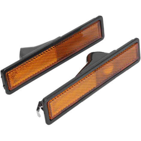 2-teilige vordere Positionsleuchtenabdeckung 63141377849 für BMW E30 E32 E34 318i 325i 525i 735i, gelb