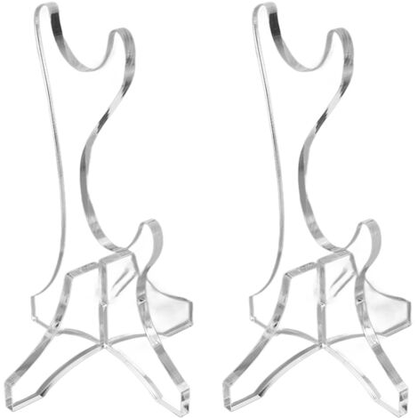 2-teiliger Acryl-Schwertständer, stabil und einfach zu montieren, einzigartiger multifunktionaler Ständer für Zauberstäbe, transparentes Wohnzimmer