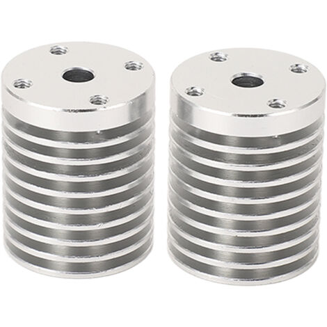 2-teiliger Aluminiumkühler für V6-Extruder, kompatibel mit Voron 0.1 und 0.2 3D-Druckern