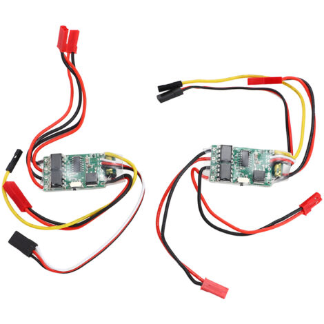 2-teiliger bidirektionaler Regler für Bürstenmotoren mit 130/180er Motor, geeignet für Boote, Panzer und RC-Modelle