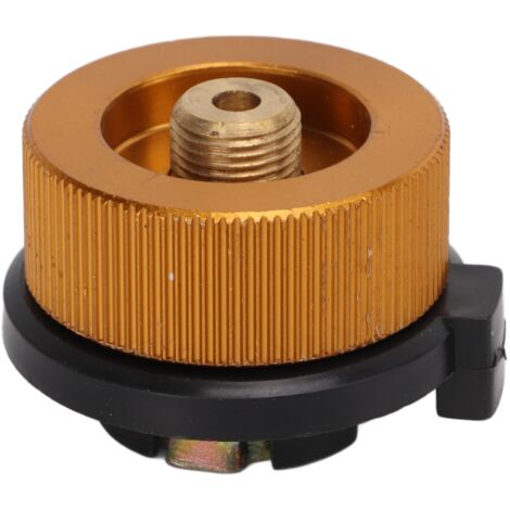 2-teiliger Camping-Gaskocher-Adapter mit automatischer Abschaltfunktion für Gasflaschen