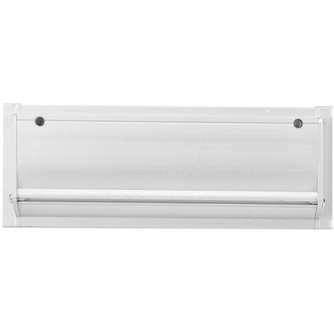2-teiliger, eingelassener Möbelgriff aus Aluminium – Silberfarben – 96 mm