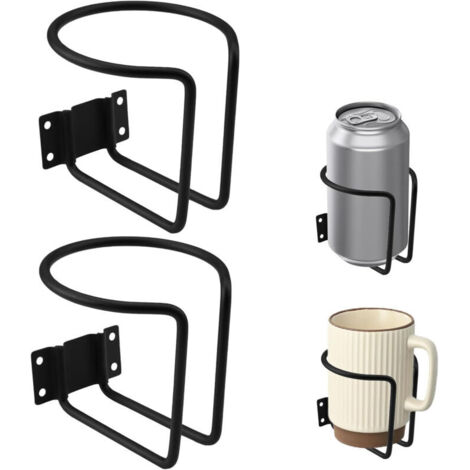 2-teiliger Getränkehalter für Auto/Boot, Getränkehalter aus Edelstahl, Getränkehalter mit Schrauben, Flaschenhalter für Boote, LKW, Anhänger, PKW, Yacht