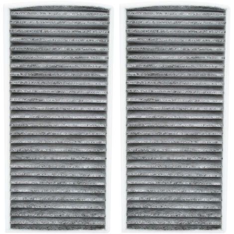 2-teiliger Innenraumfilter für Mercedes E-Klasse W210, Teilenummer A2108300018, kompatibel
