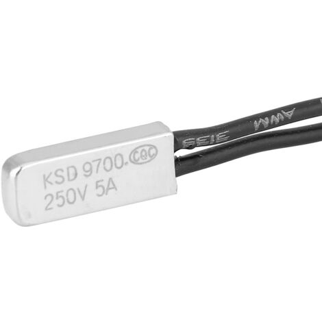 2-teiliger KSD9700-Thermostat, normalerweise geschlossen, 45℃-Thermoschutz zur Temperaturregelung