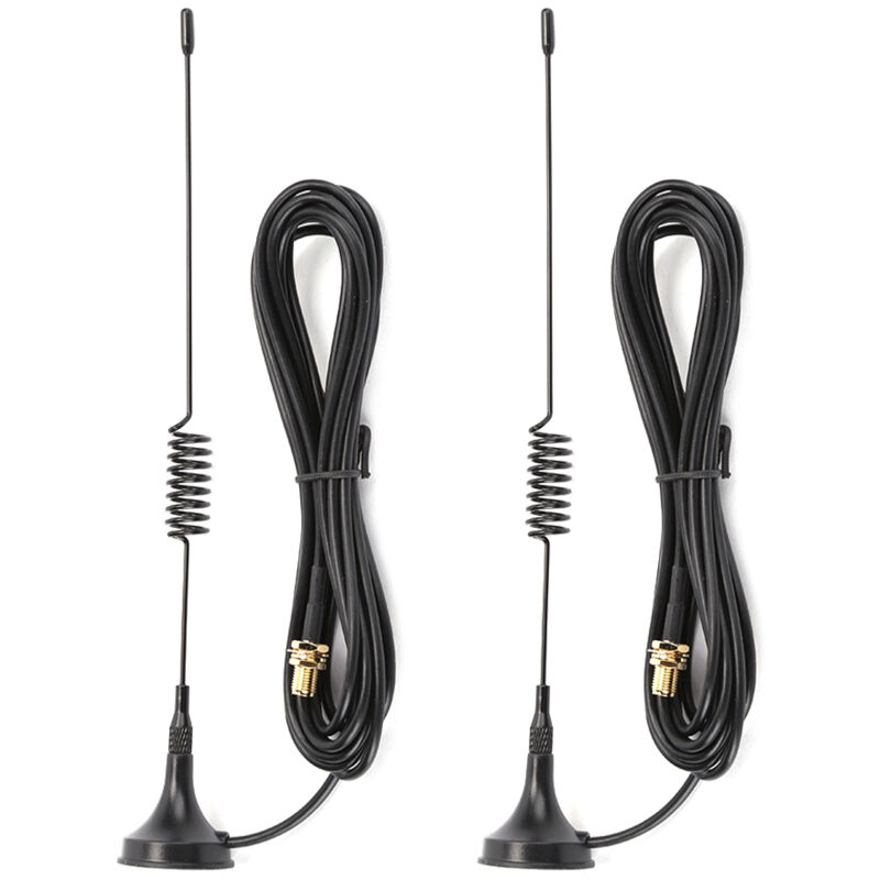 Image of 2-teiliger magnetischer Kfz-Antennen-Signalverstärker für Walkie-Talkies BaoFeng UV-5R 8W