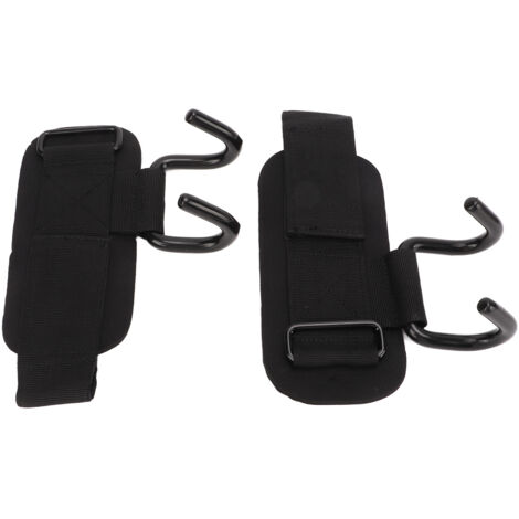 2-teiliger, verstellbarer Handgelenkgurt aus Nylon und Stahl für Gewichtheben und Bodybuilding, Stützgürtel