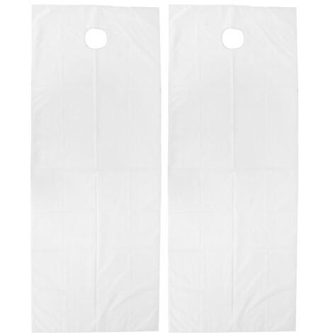 2-teiliger, wasserdichter und fleckenabweisender Massageliegenbezug für Schönheitssalons, Weiß