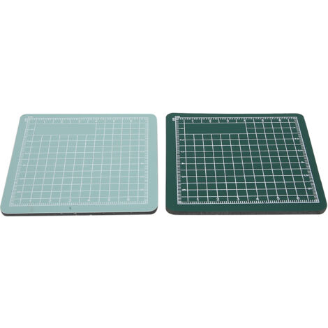 2-teiliges 8x8cm selbstheilendes, rutschfestes Schneidebrett für Bastelarbeiten
